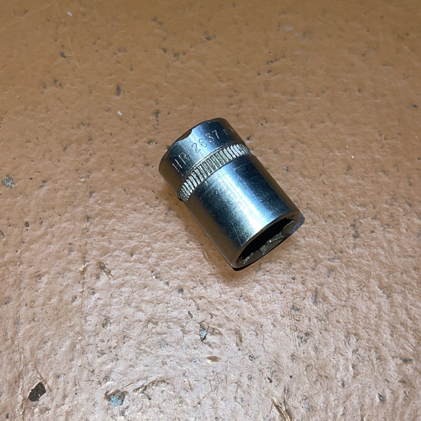 Wizard USA HR 2637 7/16 In SAE 3/8″ Drive 8 Point Double Square Socket