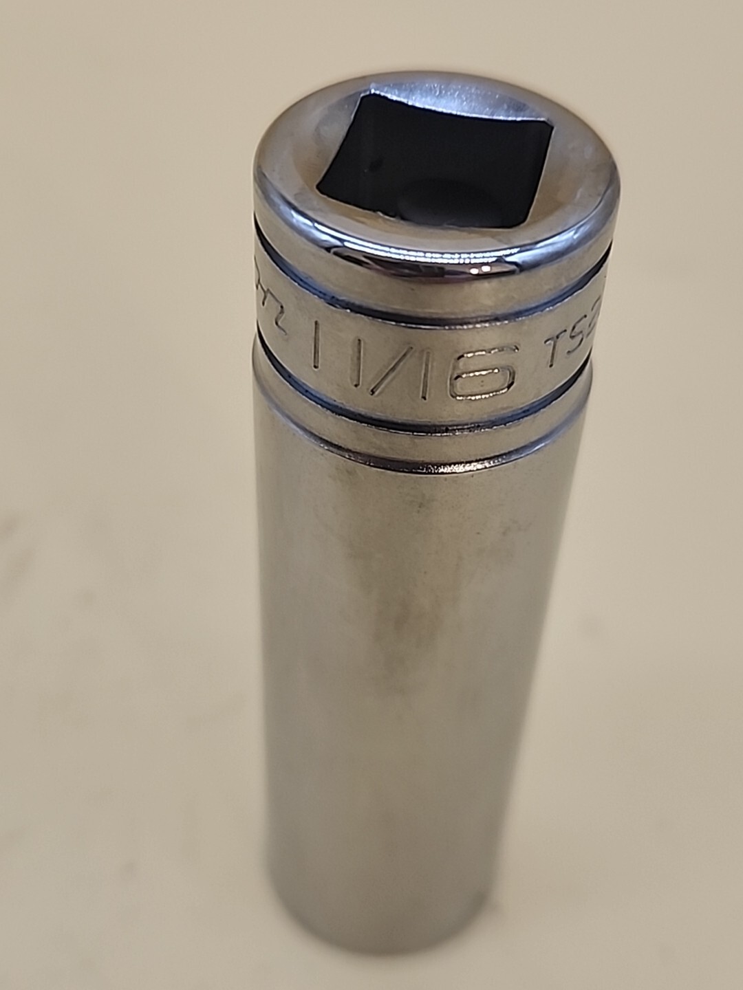Snap-on Tools TS221 11/16″ SAE Flank Drive Deep Socket 1/2″ Drive 6 pt USA
