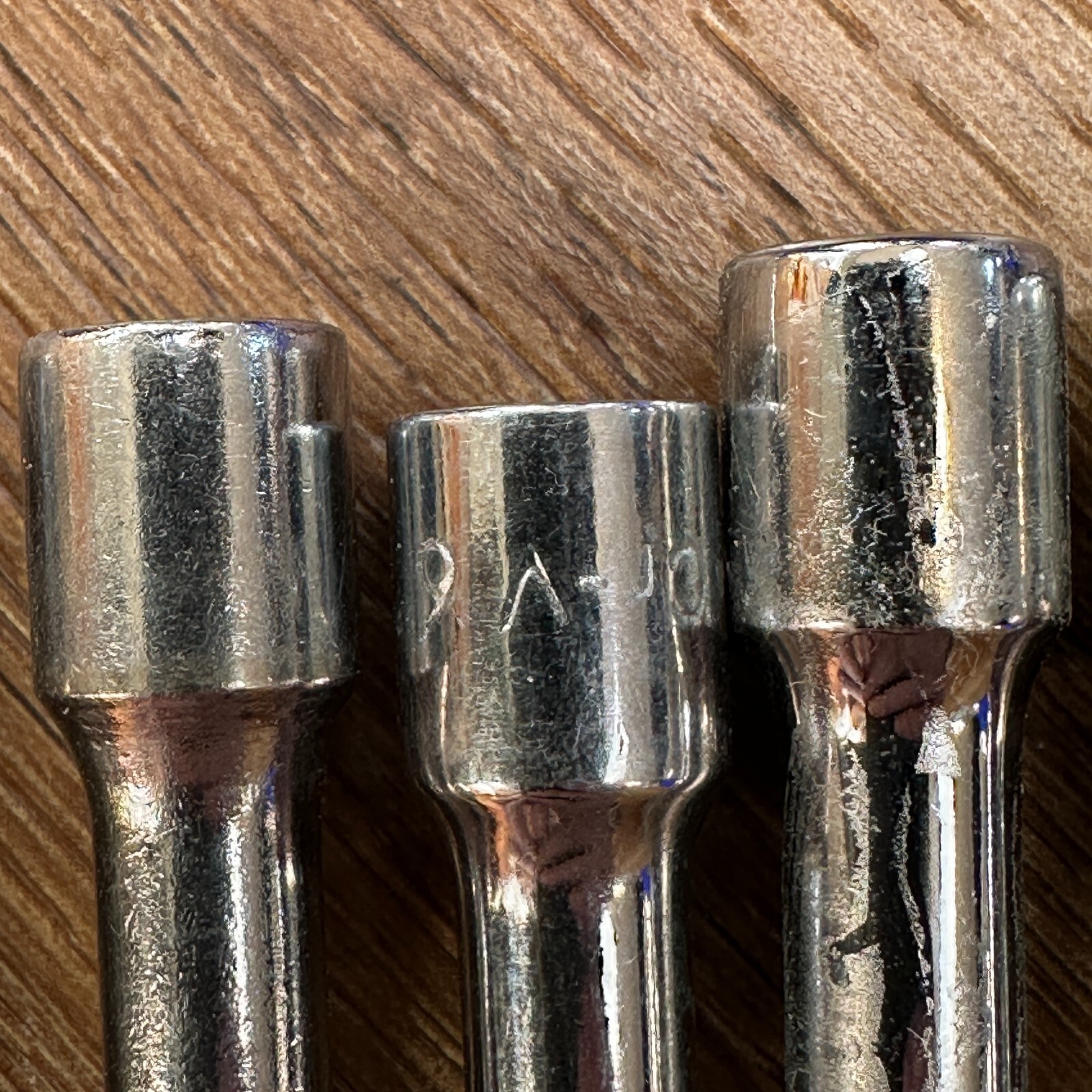 Lot of 12 Socket Extensions 6″ Long 1/4″ Drive