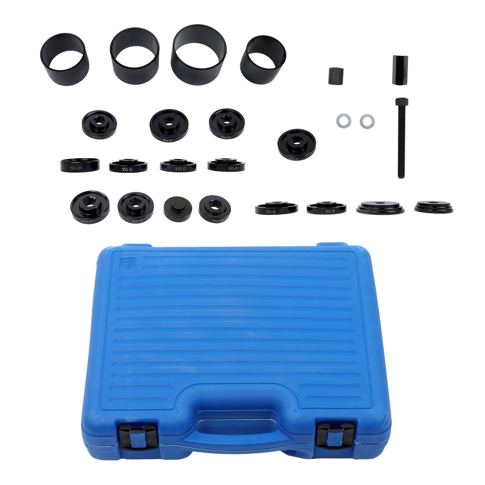 25Pcs Master Front Wheel Drive Bearing Puller Removal Installer Adapter Kit