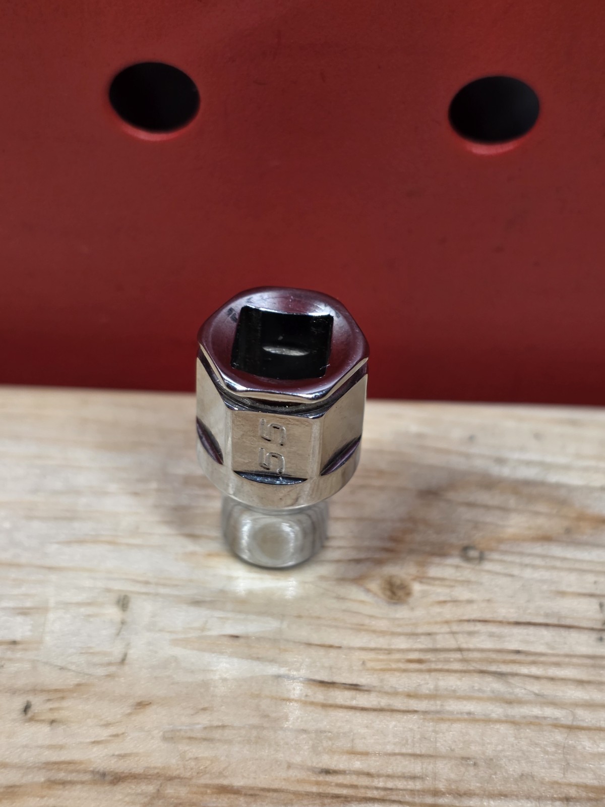 Snap-on RTSM5.5 5.5mm Metric 1/4″ Drive 6-Point Chrome Low-Profile Socket USA