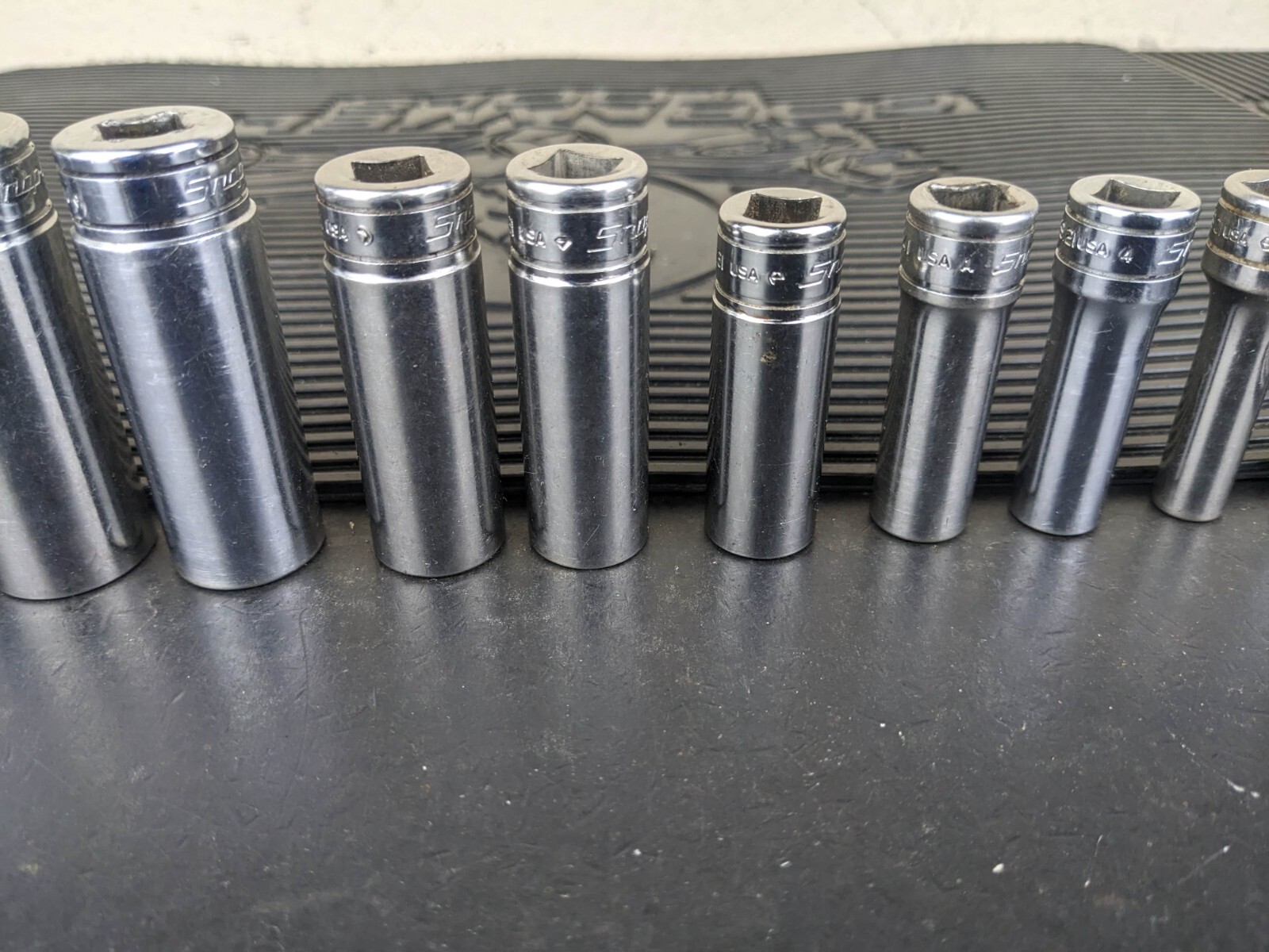 #bg225 Snap on Tools 211SFSY 3/8″ Drive Deep Chrome Socket Set Socket Set