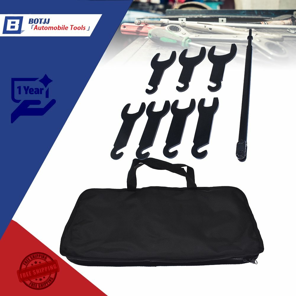 Pneumatic Fan Clutch Wrench Removal Tool Kit for Ford 6.0/6.4L Powerstroke