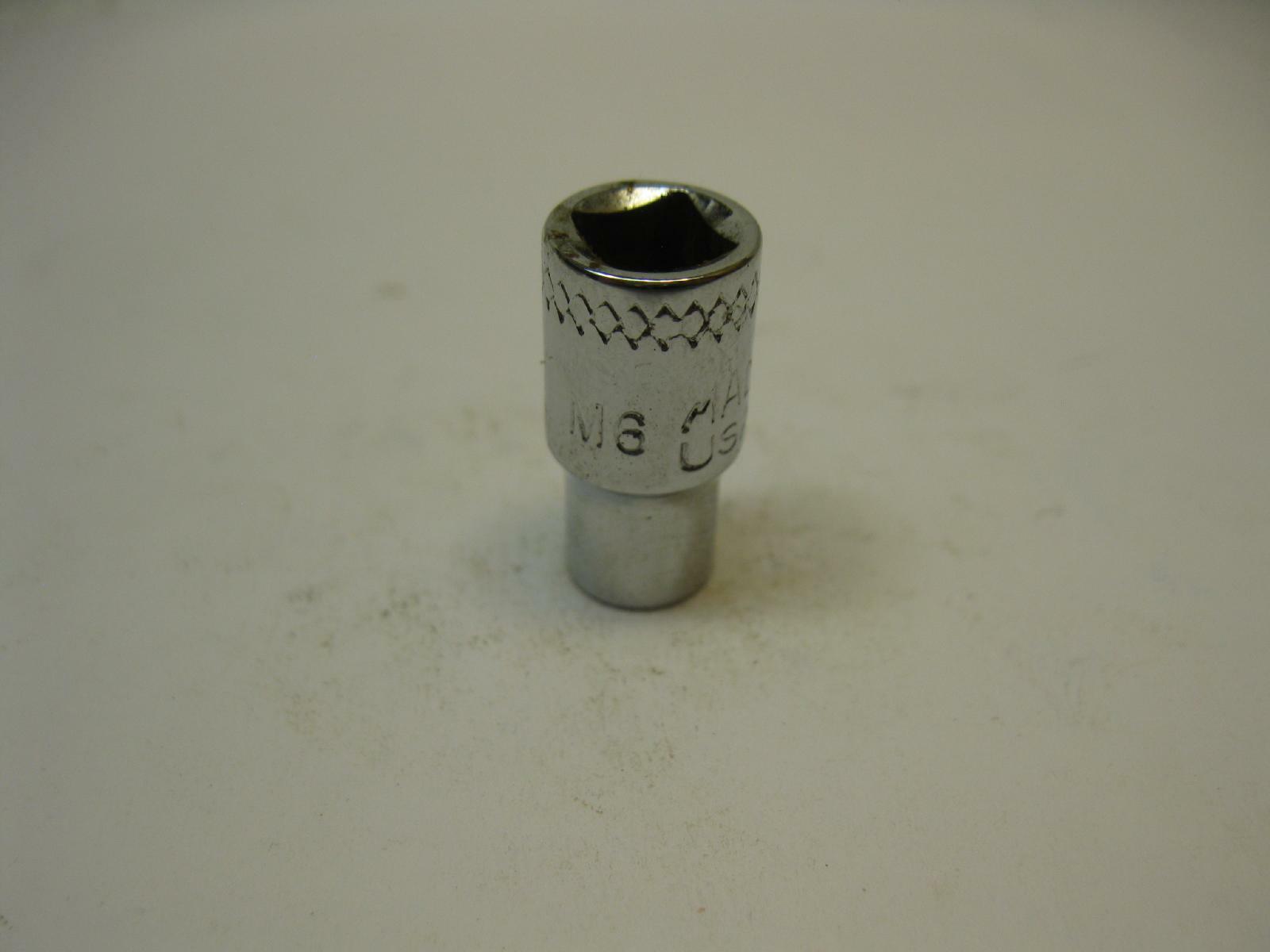 MAC tools 1/4″ drive 6mm metric 6 point SOCKET USA M66MMR Nice!