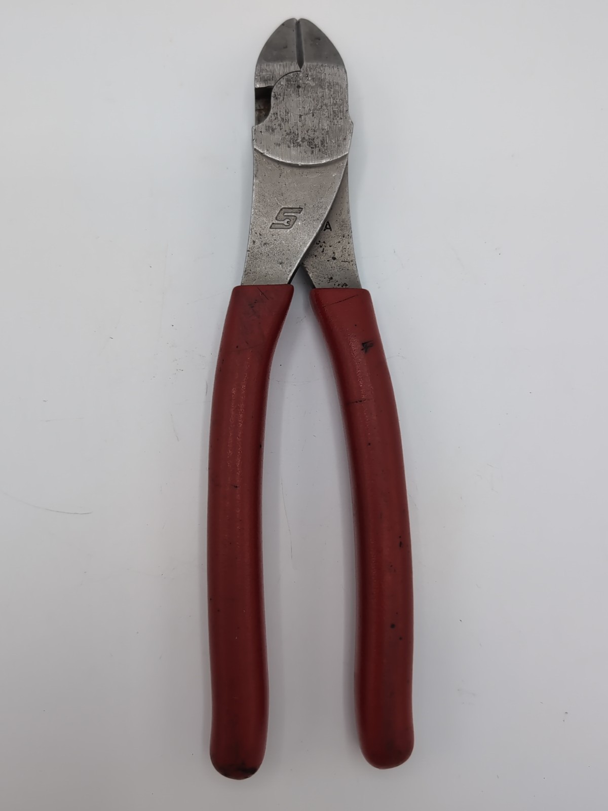 Snap On 388ACF Red Soft Grip Vector Edge High Leverage Diagonal Cutting Pliers
