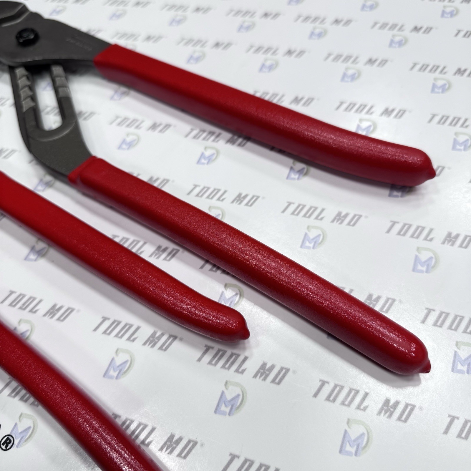 Snap-on Tools USA NEW 2pc RED Adjustable Joint Channel Pliers Set AWP120 AWP160