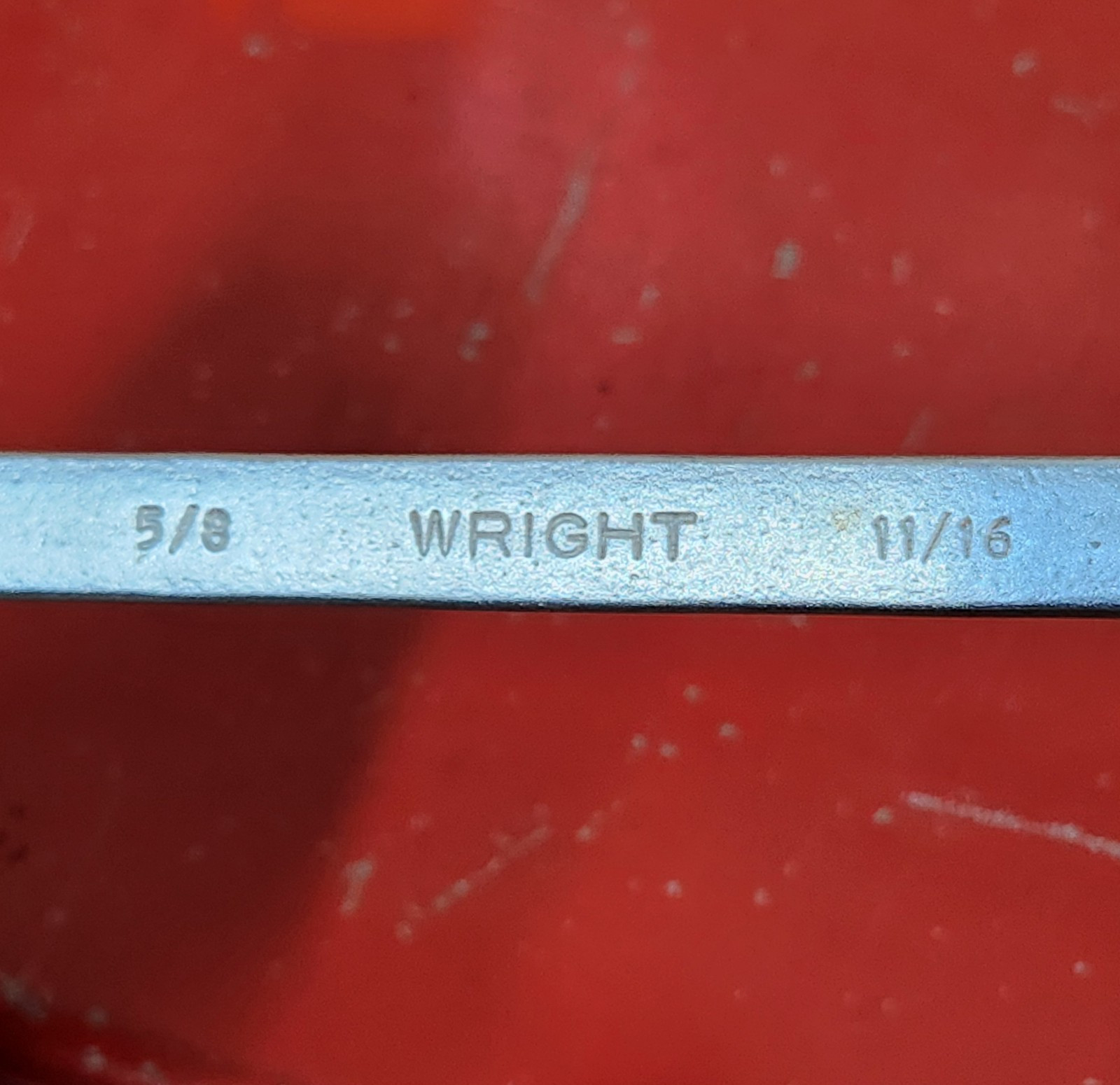 Wright Tools SAE 5/8″ x 11/16″ Flare Nut / Line Wrench 6pt 1622 NOS Vintage USA