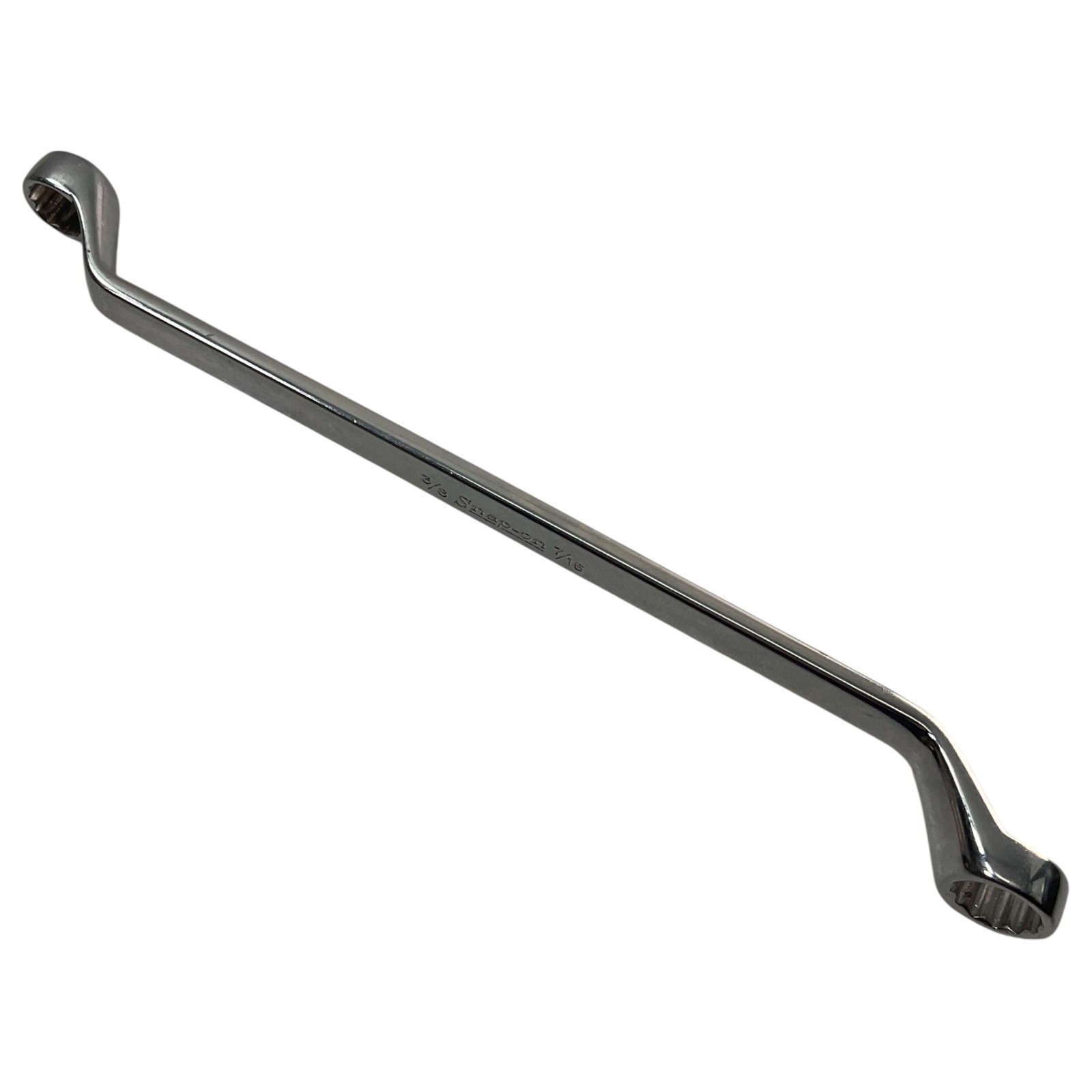 Snap-On Deep Offset Box Wrench 3/8″ 7/16″ XO1214 12 Pt As Pictured Mechanic Tool