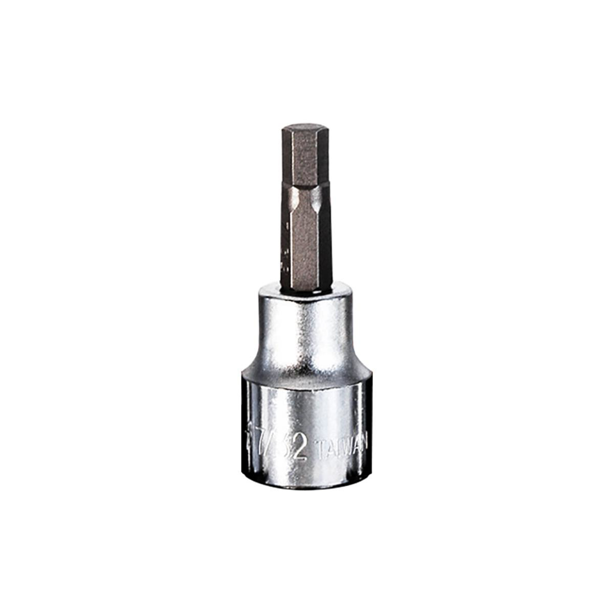 K Tool International 7/32 » X 3/8 » DR SAE HEX BIT, EACH