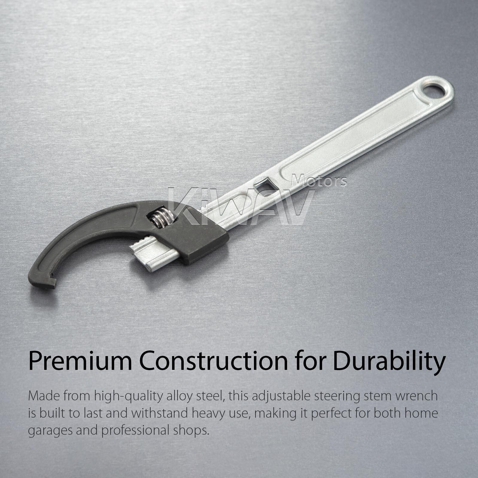 adjustable motorcycle steering stem nut wrench spanner tool