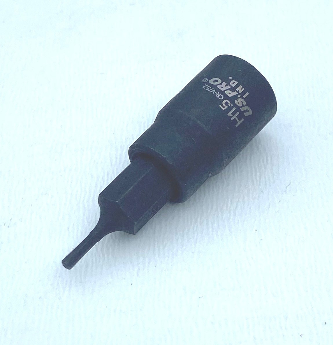US PRO 1.5mm hex Allen key black air impact socket 1/4″ dr. drive tool H1.5
