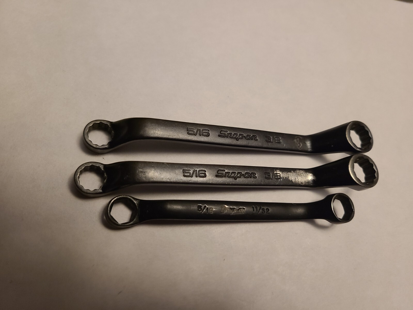 Snap On Wrench Set 3/8 x 5/16″, 11/32 x 5/16″