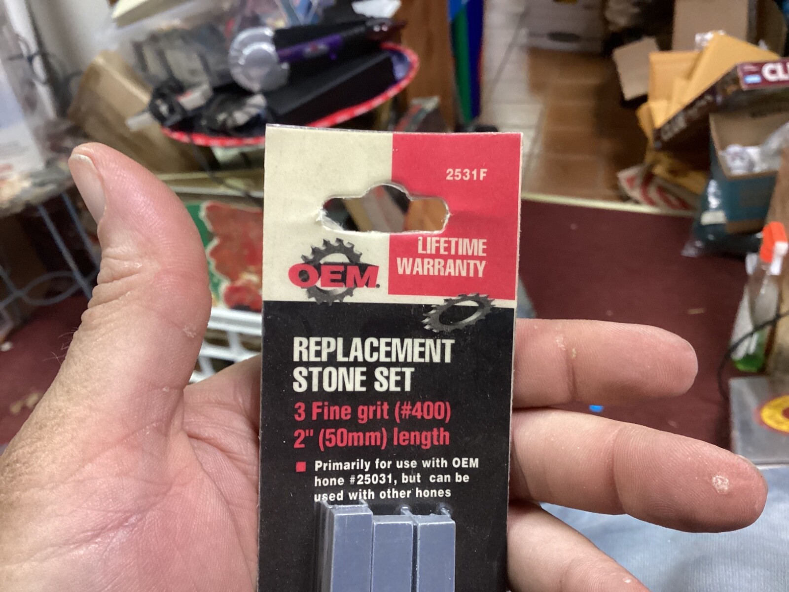 OEM Brand 2531F Replacement Stone Set 3 fine grit 2” length