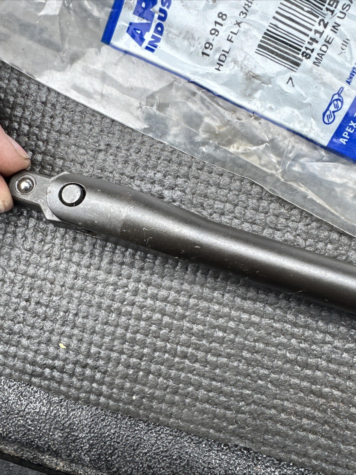 NOS Armstrong Tools USA 19-918 Black Industrial Finish Breaker Bar 3/8″ Drive