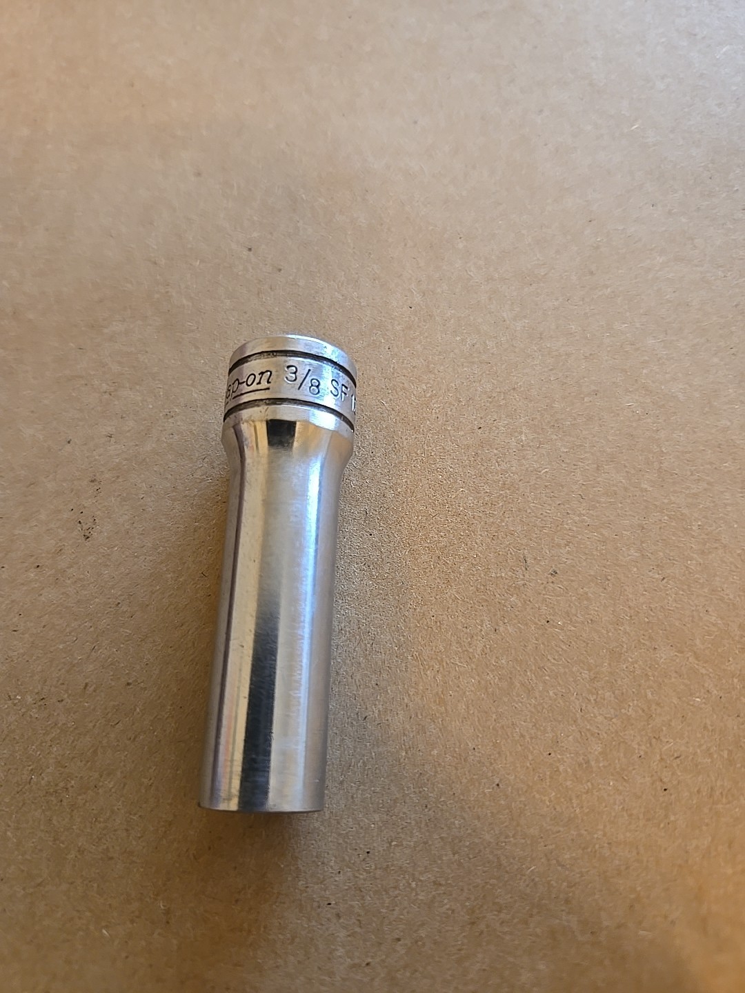 Snap On 3/8″ Drive 3/8″ 12PT SAE Deep Chrome Socket USA SF121