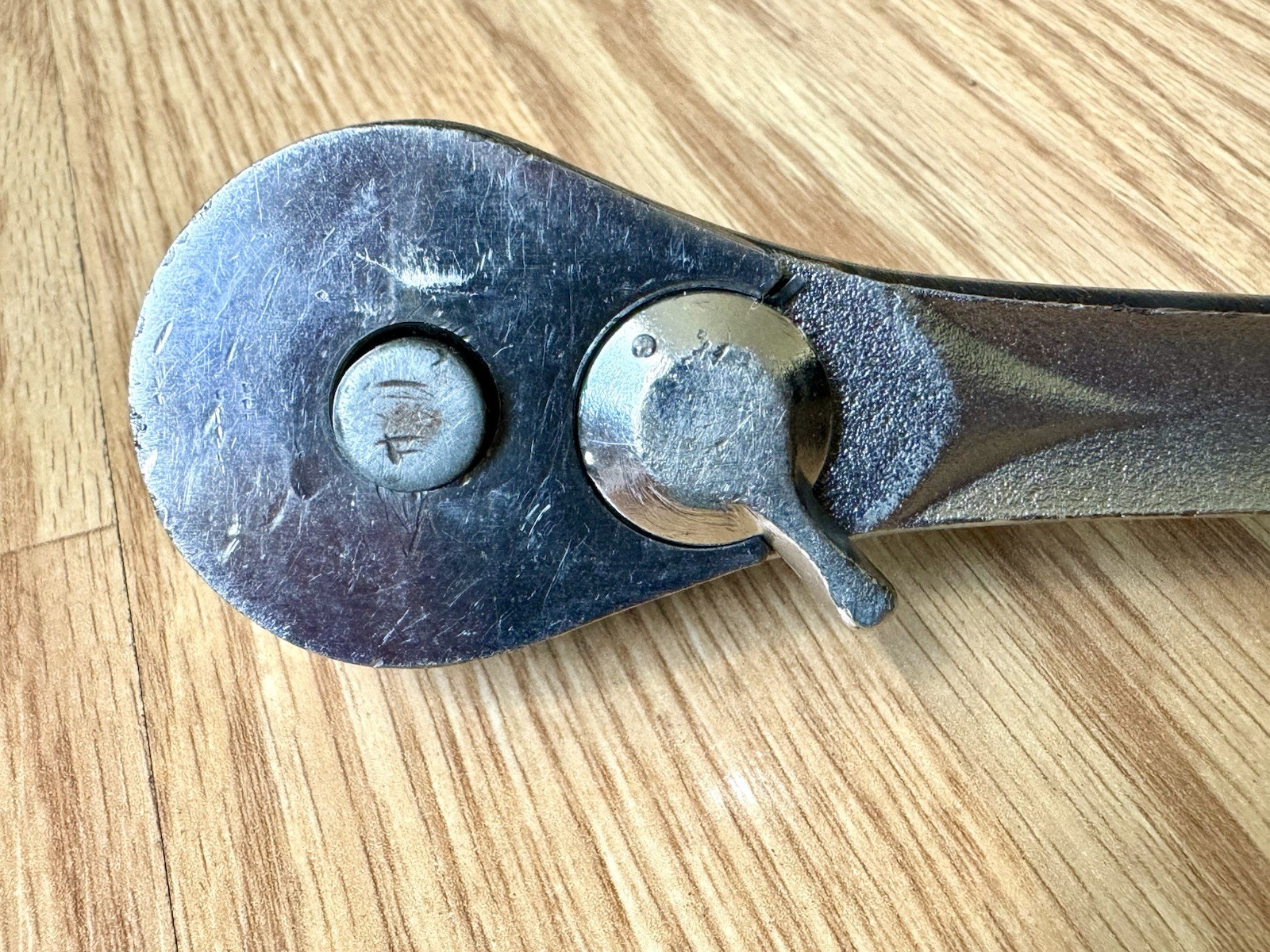 Vtg Craftsman 1/2” Drive Ratchet -VF-44985 =Forged In USA Quick Release 10.25”
