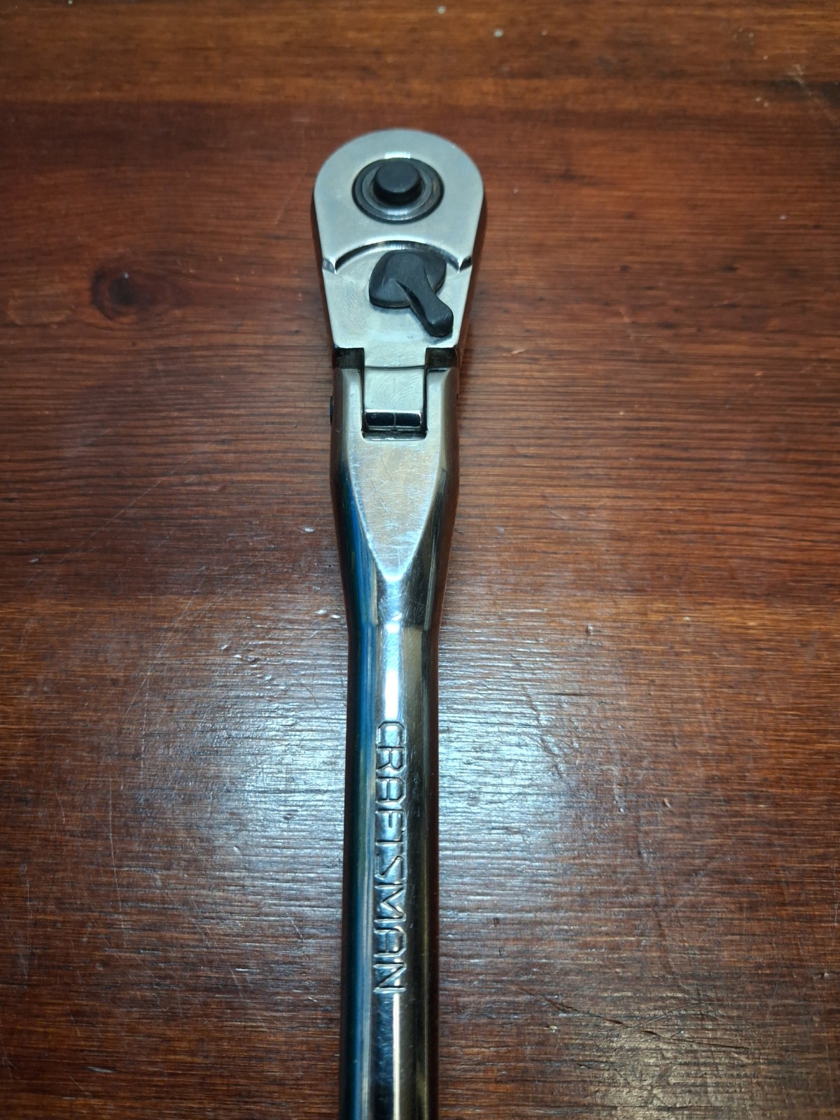 Craftsman 44836 3/8 Drive Quick Release Flex Head Ratchet Black Plastic Grip