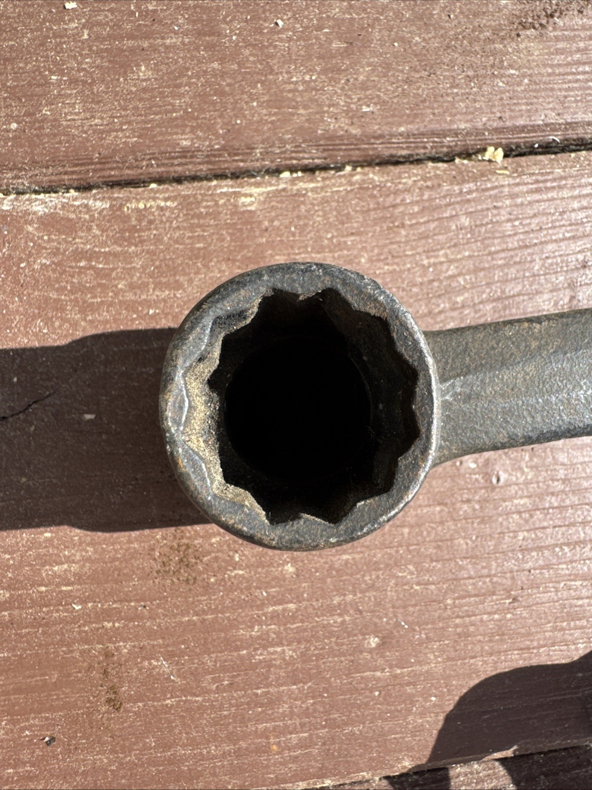 Vintage Snap-On M4431B RR Railroad Yard Inspector Wrench Brake Tool 12 point.
