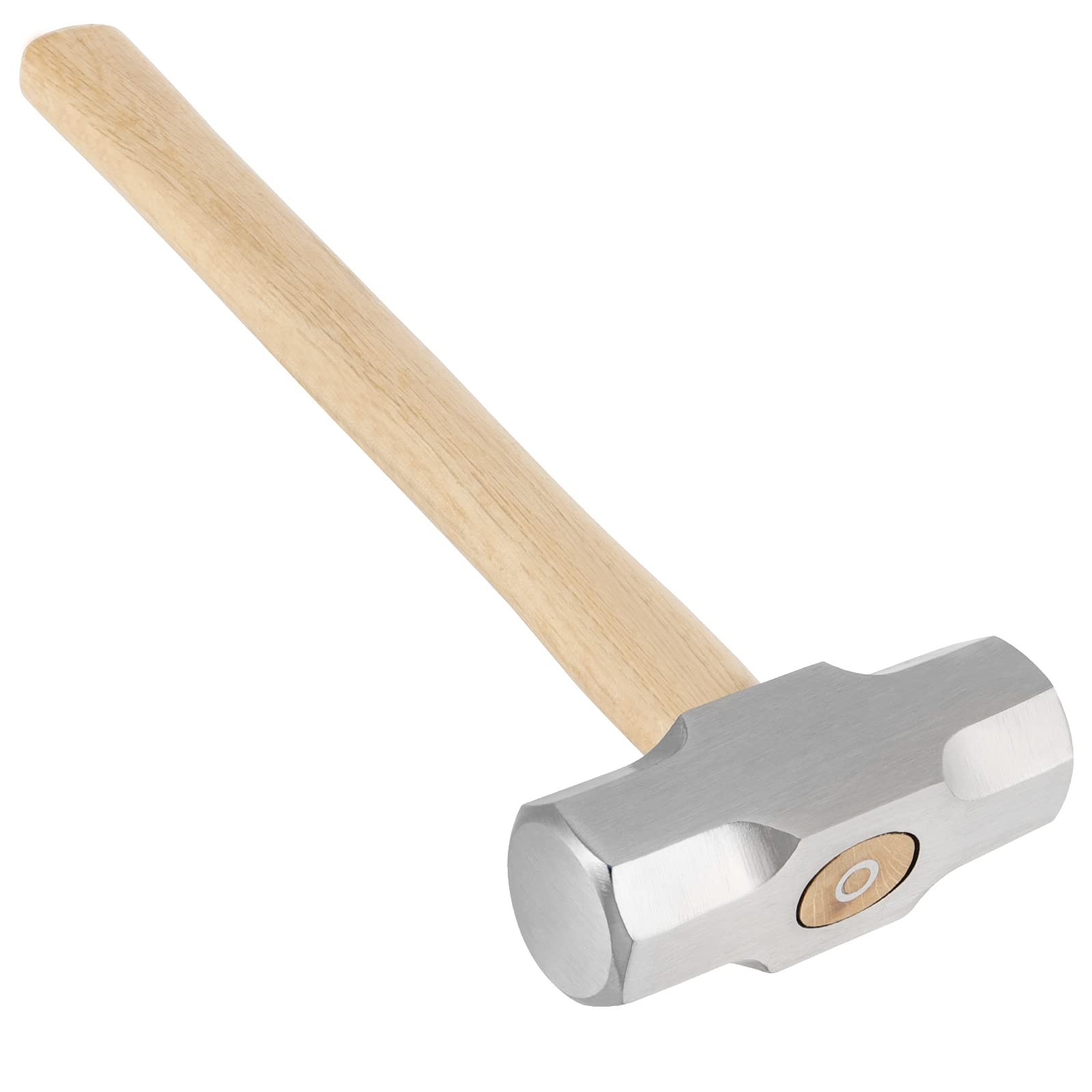 2 Pack 4 lbs Mini Sledge Hammer, Small Hammer with Wooden Silver