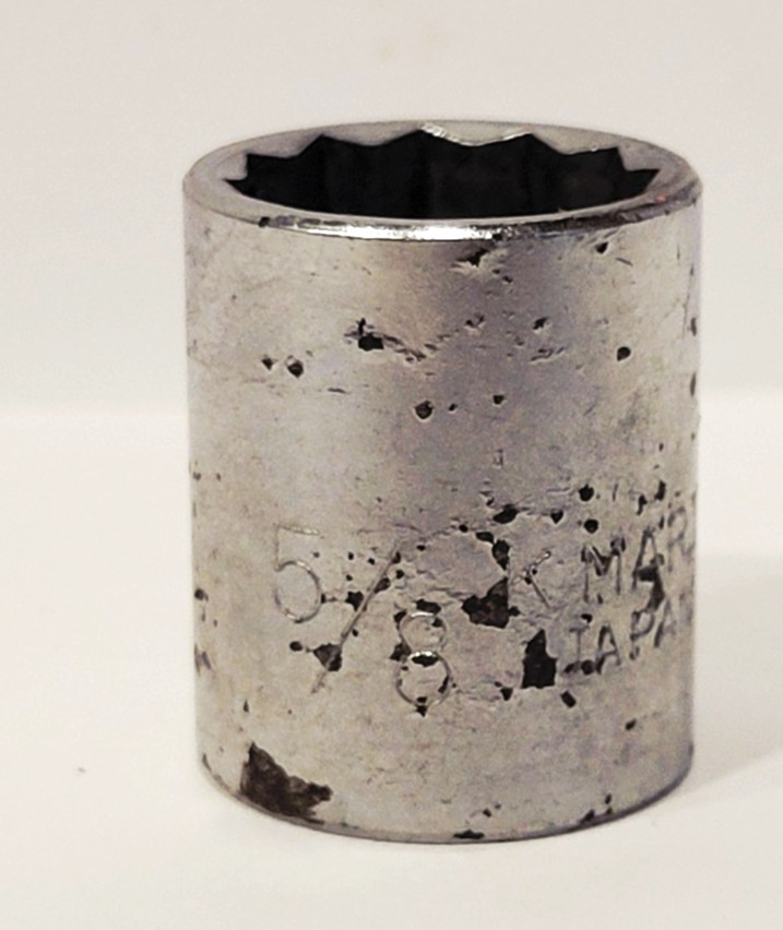 Vintage KMart Auto Socket 224 5/8 In SAE Drive 12 Point Socket