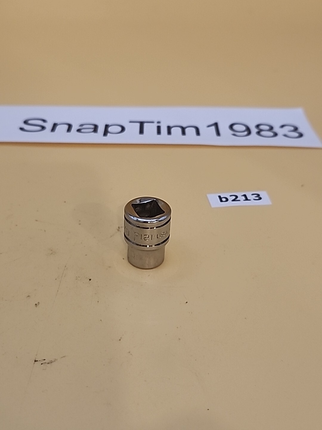 Snap-on Tools 3/8″ Drive 3/8″ Socket F121 12-Point SAE USA