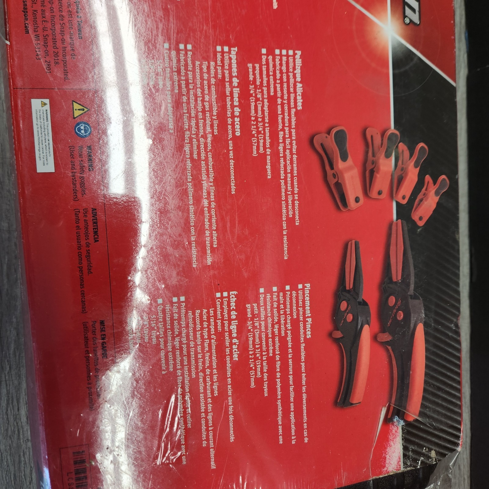 Snap-On Line Clamp Master Kit – LCSS600 Hose Coolant