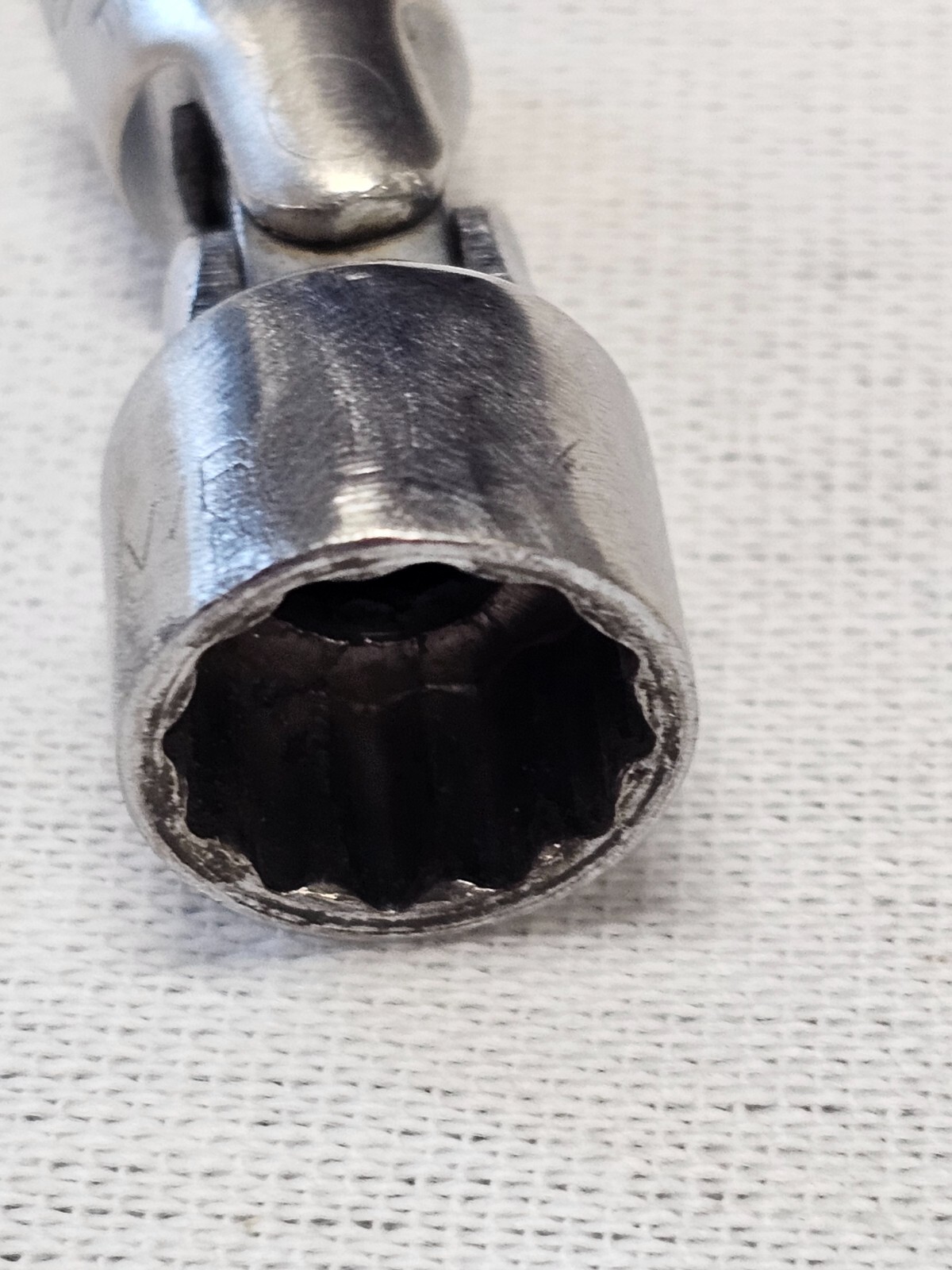 Snap-on 7/16″ Standard Swivel Socket Sae 12 Point TMU141 1/4″ Drive USA