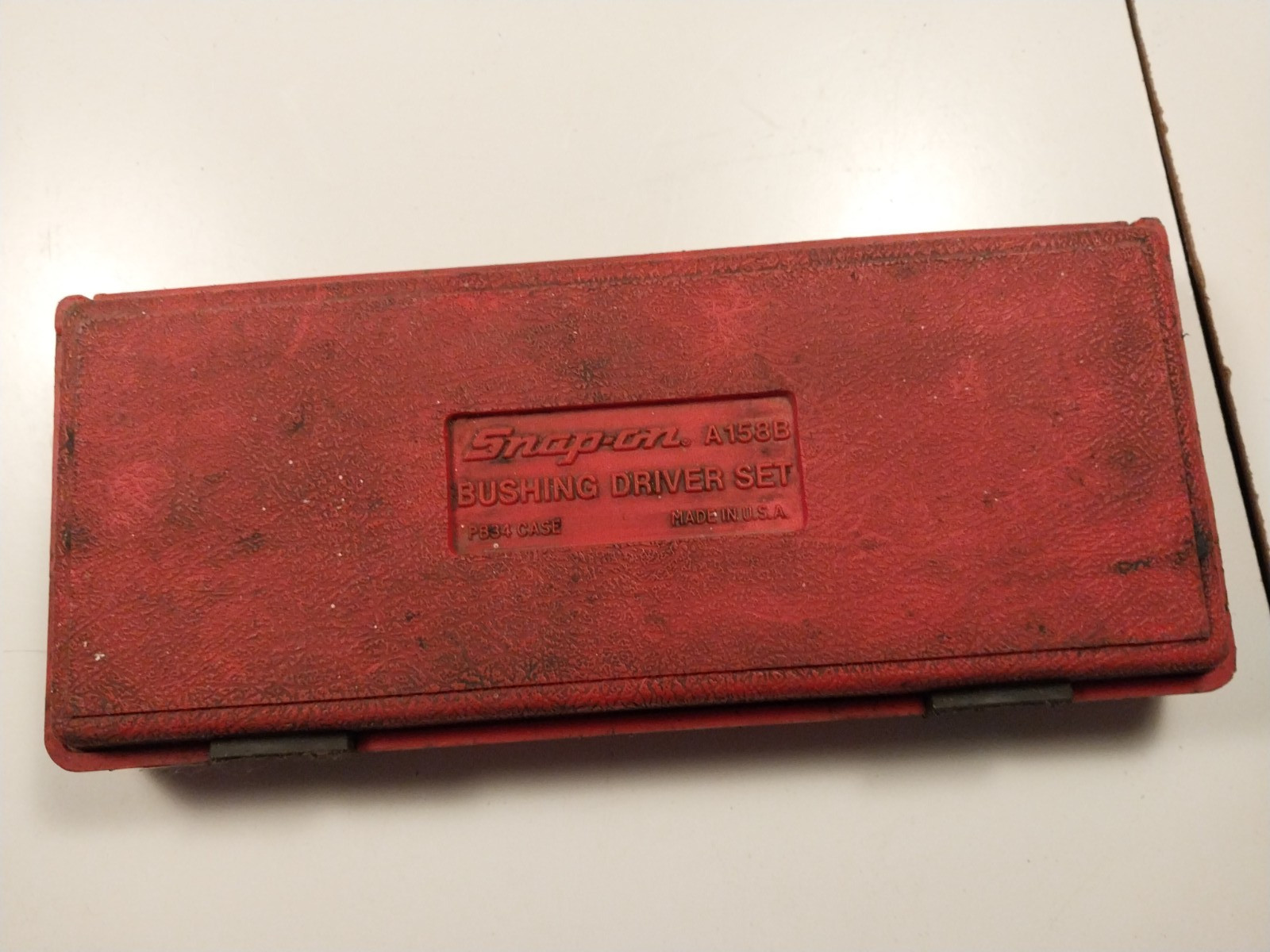 Snap-on USA A158B Heavy-Duty Bushing Driver 10 Piece Automotive Tool Set
