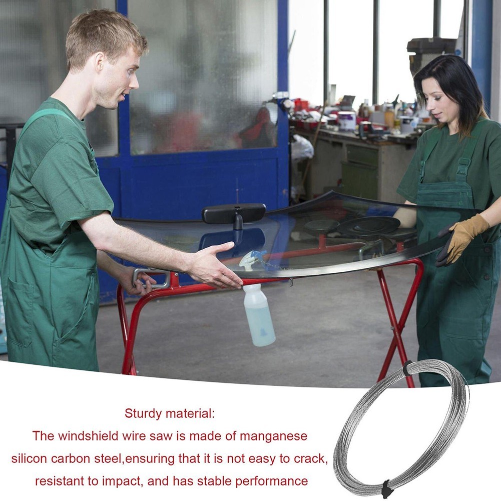 Precise and Stable Windshield Cutting with Manganese Silicon Carbon Steel Wire