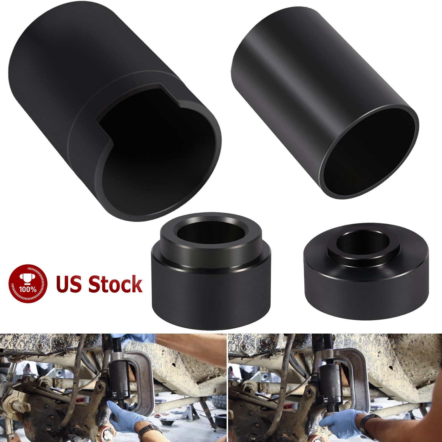 For Jeep & Dodge Ball Joint Service Adapter, 4PCS Upper Lower Ball Joint Press😎
