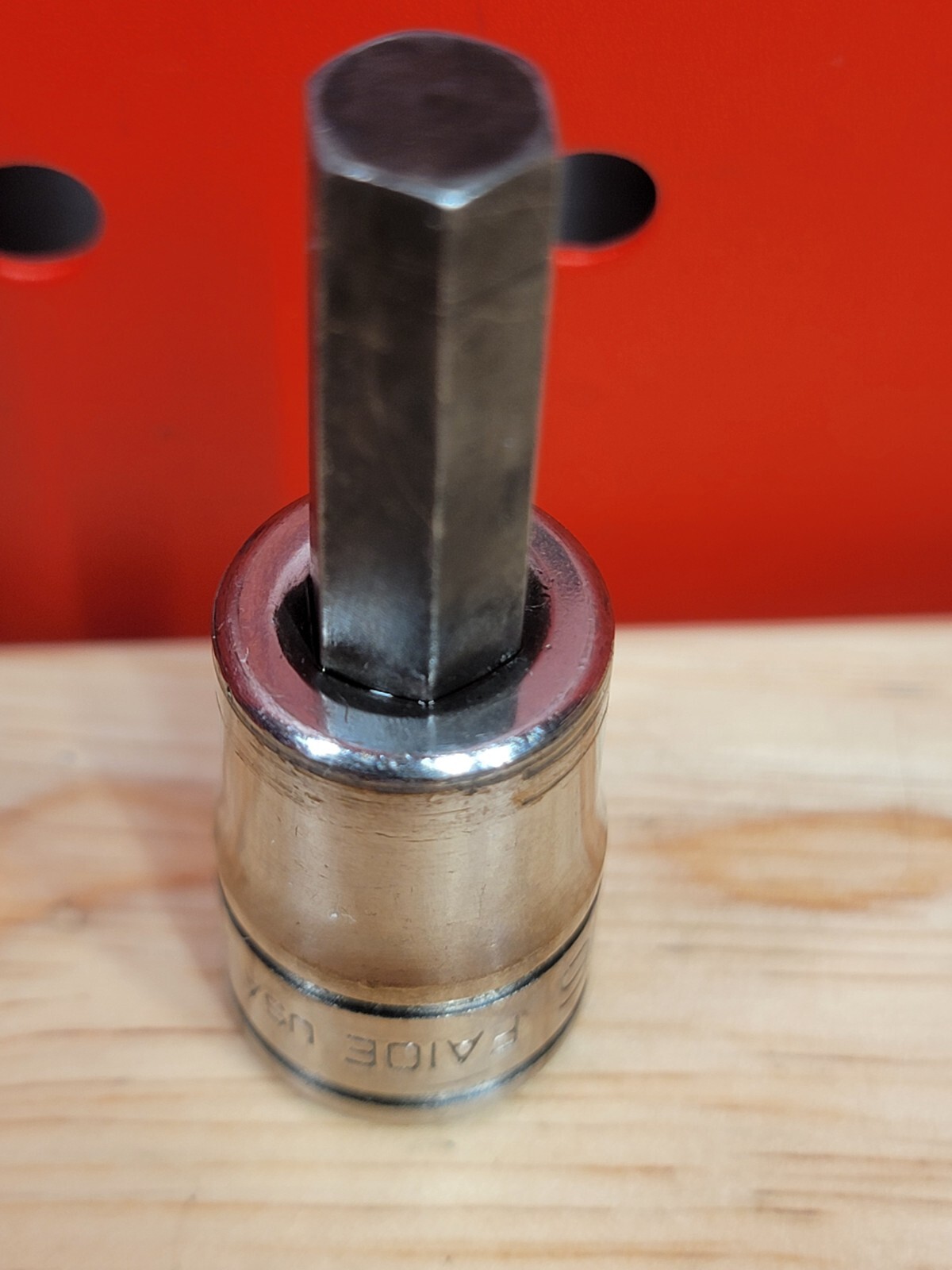 Snap-on Tools FA10E 5/16″ SAE 3/8” Drive Hex Bit Allen Socket Driver USA