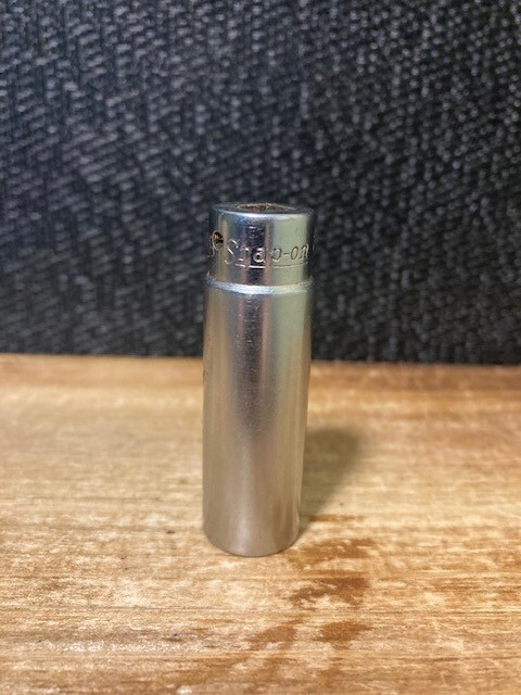 Snap-on Tools USA STM14 1/4″ Drive 7/16″ SAE 6 Point Deep Chrome Socket