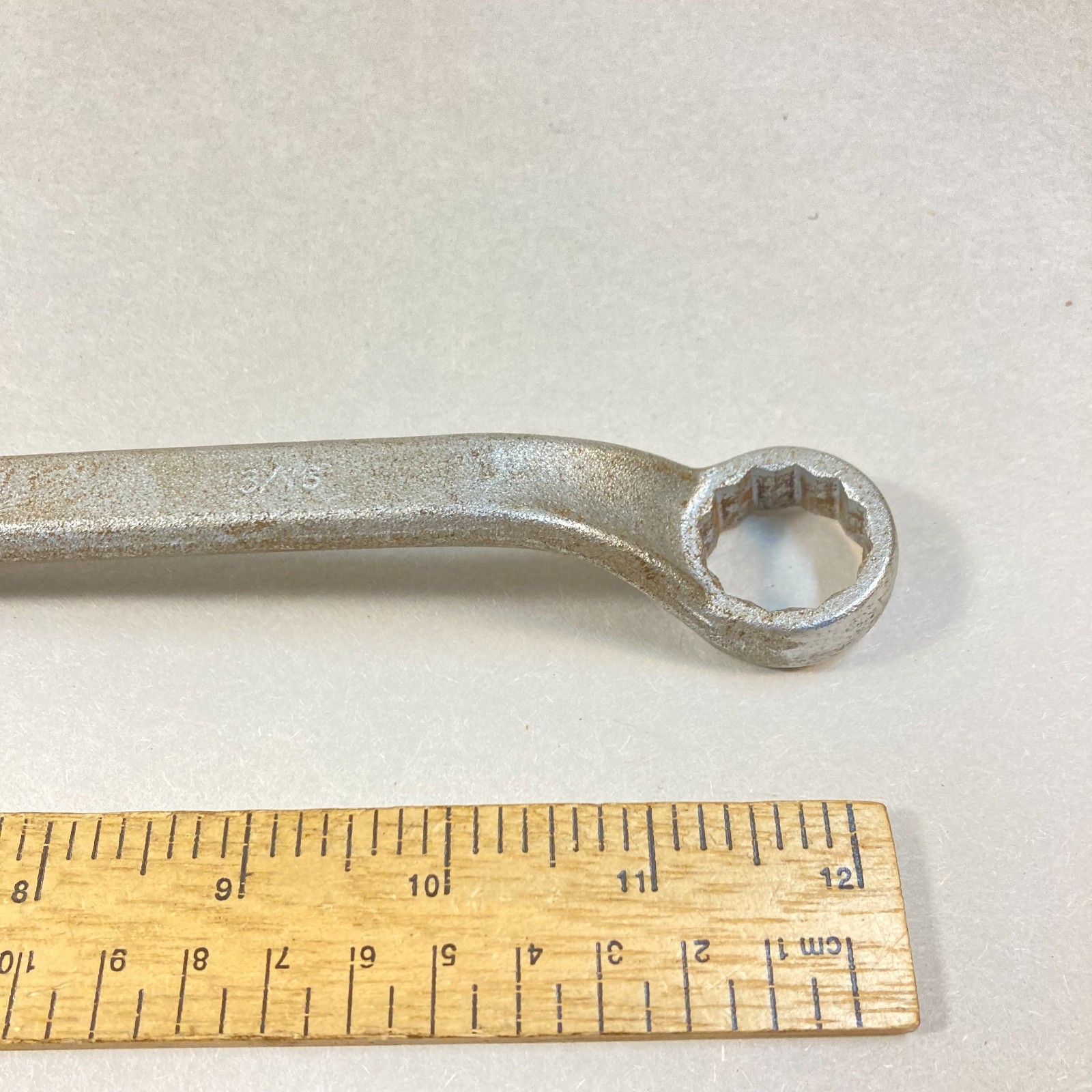 Billings Life-Time Closed End Wrench 7/8″-13/16″ Long Reach Offset #L-8737-B USA