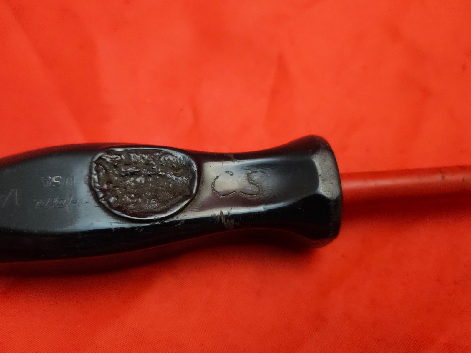 Snap-on New Logo NDD108 1/4″ 6 Point Hollow Shaft Nut Driver Hard Handle USA S5