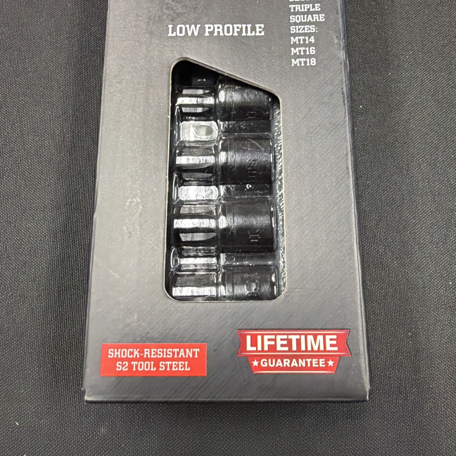 ICON 3/8 in. Drive Professional Triple-Square Impact Bit Socket Set, 9-Piece New