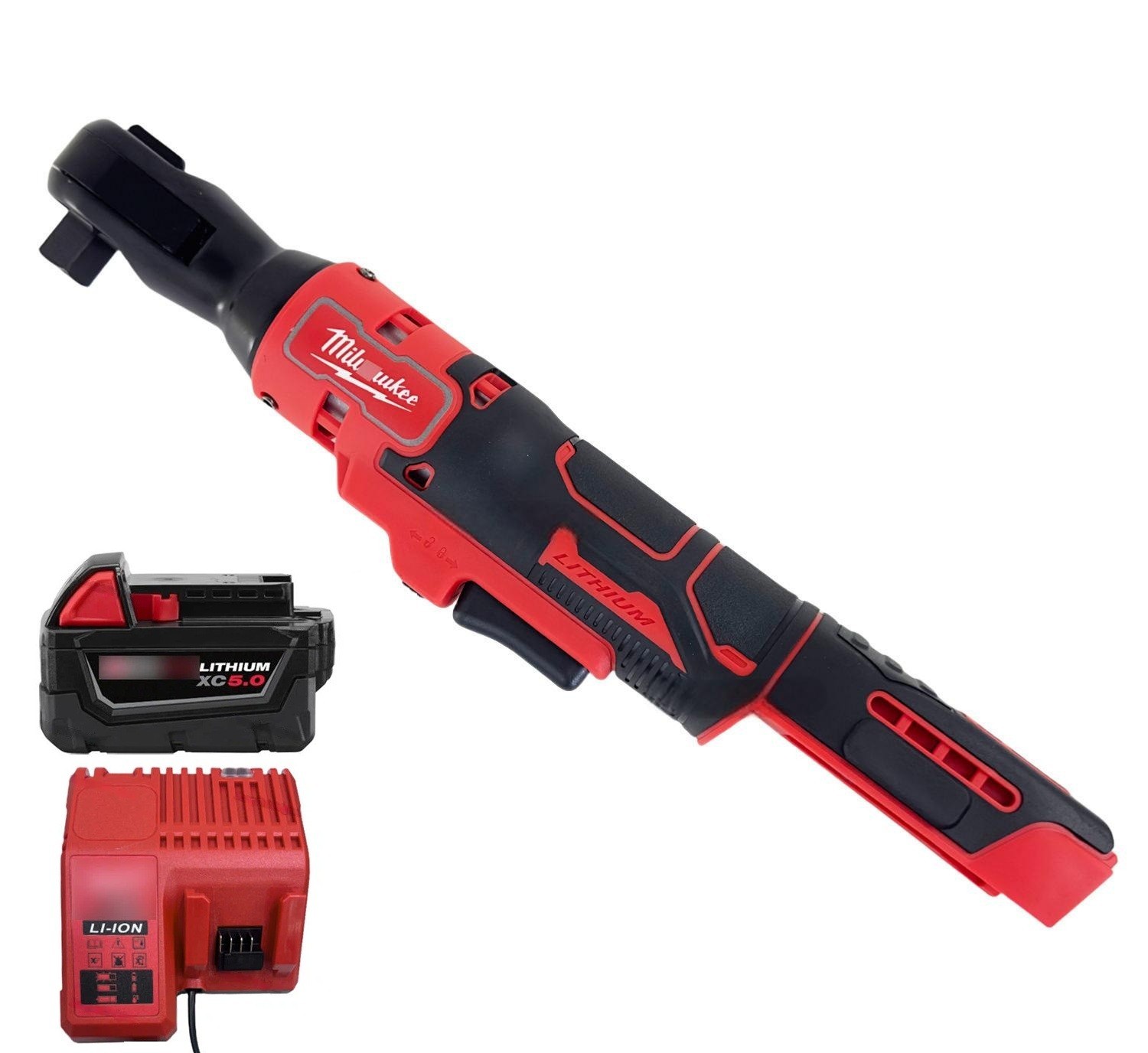 For Milwaukee 18V Battery Electric Ratchet Wrench 3/8″ Cordless Driver 90N.M