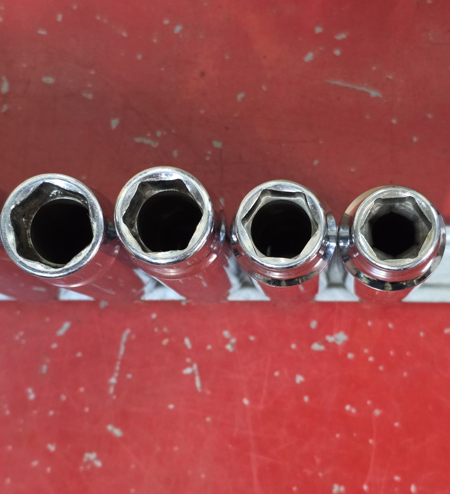 Snap-on 1/2″ Drive 13pc Deep Chrome Socket Set 6pt 12mm – 24mm 313TSMYA