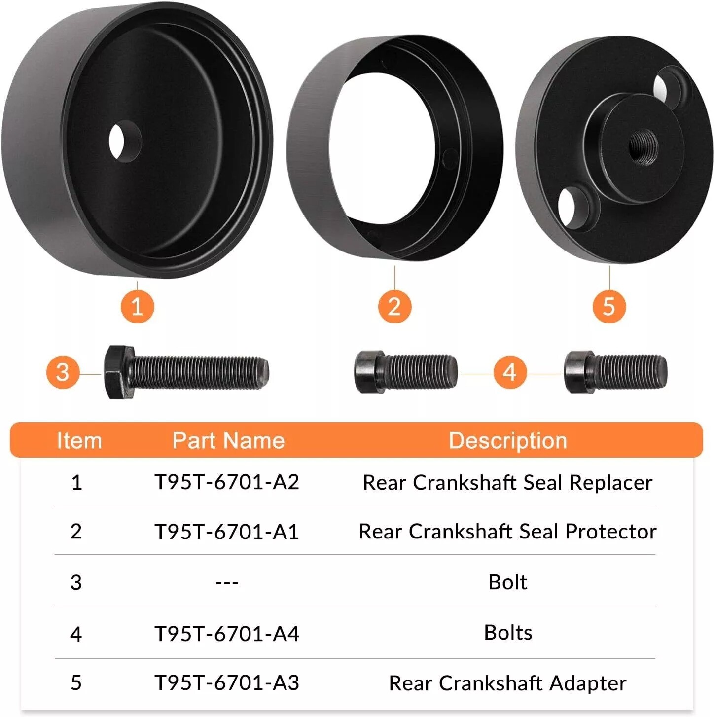 7834 Rear Crankshaft Seal Installer Tool for Ford Ranger & Explorer w/ 4.0L V6