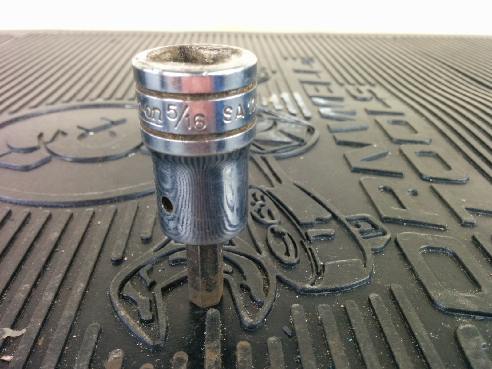 #al547 Snap-On USA 1/2″ Drive 5/16″ SAE Hex Bit Chrome Socket Driver SA10A