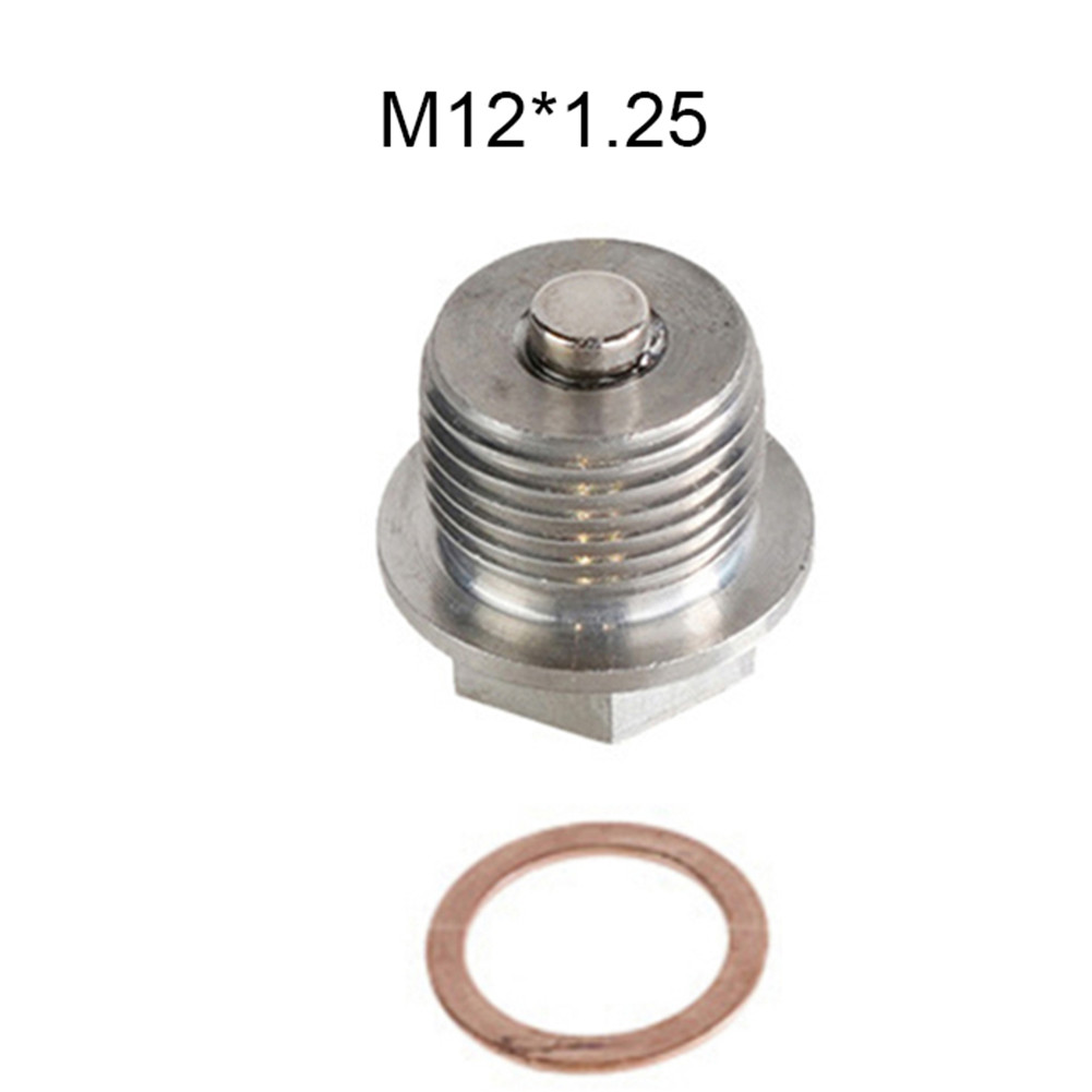 Magnetic Oil Drain Nut with Copper Washers for Automotive Applications