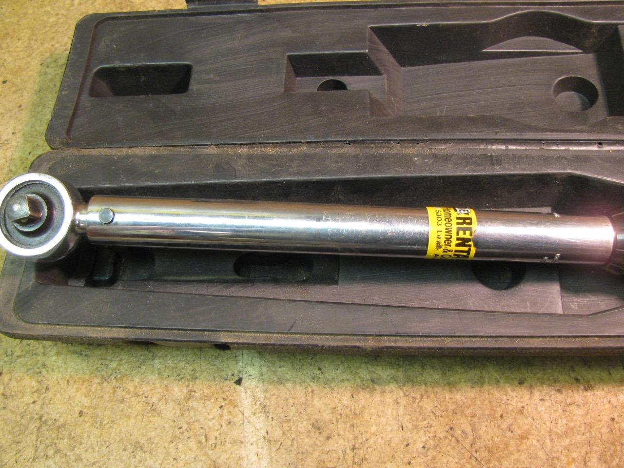 OTC Accutorq 7375 3/8″ Drive Clicker Torque Wrench Ratchet 100-750 In Lb