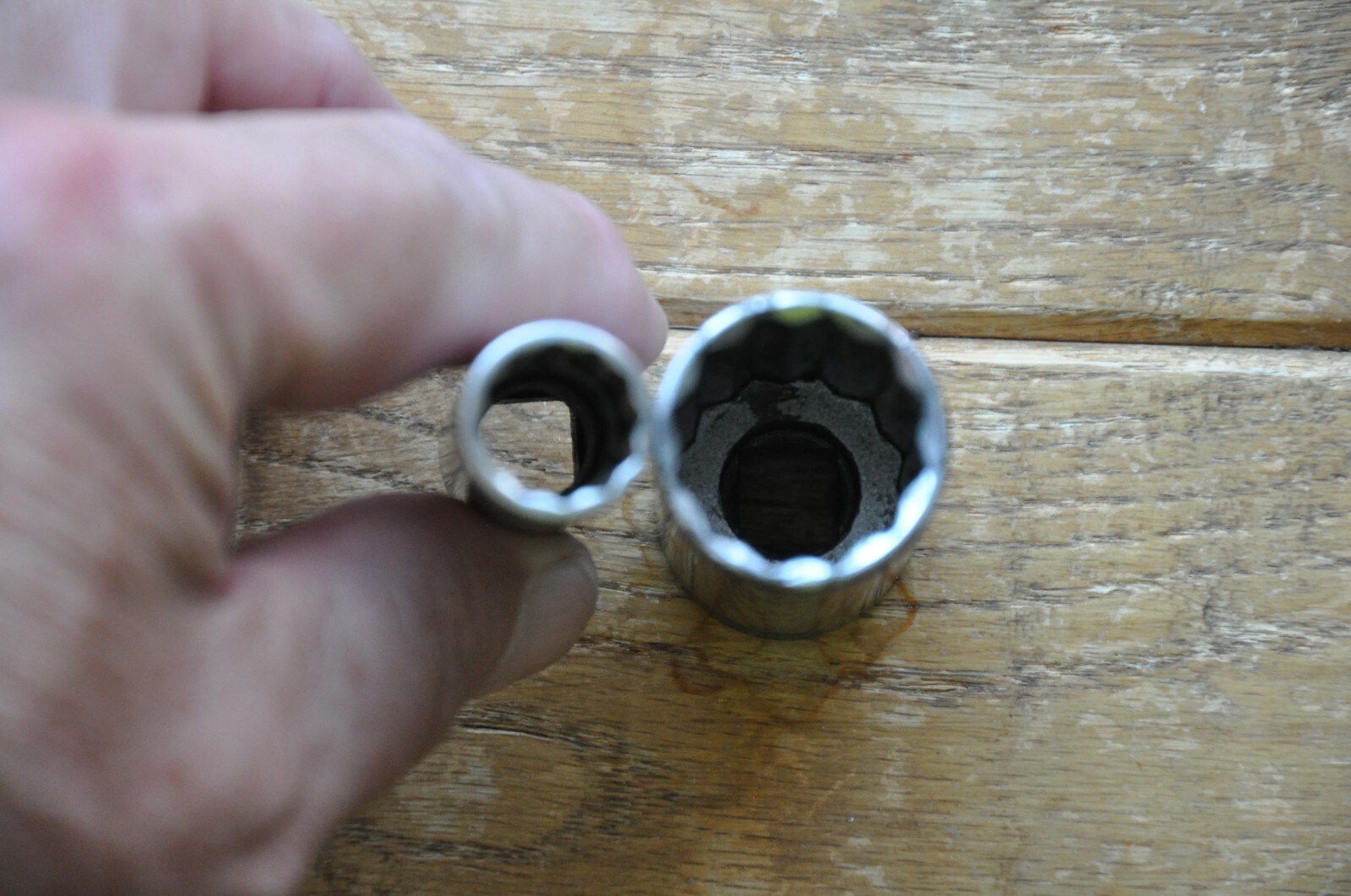 Craftsman 13/16″ 43318, 1/2″ 43312 socket 3/8″ dr. V series 12 point deep well