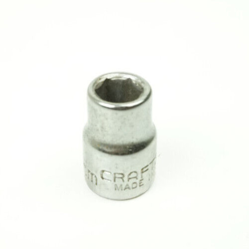 Craftsman -EE- 9mm 6 Point Shallow Chrome Socket 3/8″ Drive 43541 USA