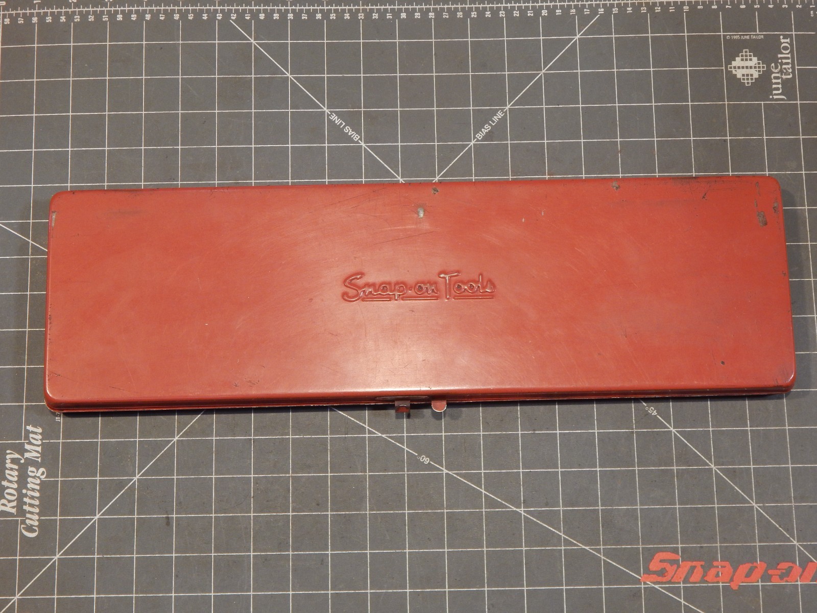 Snap On Metal Tool Box Toolbox FOR 1/4 Drive General Service Set KRA-282 Dr 19×6