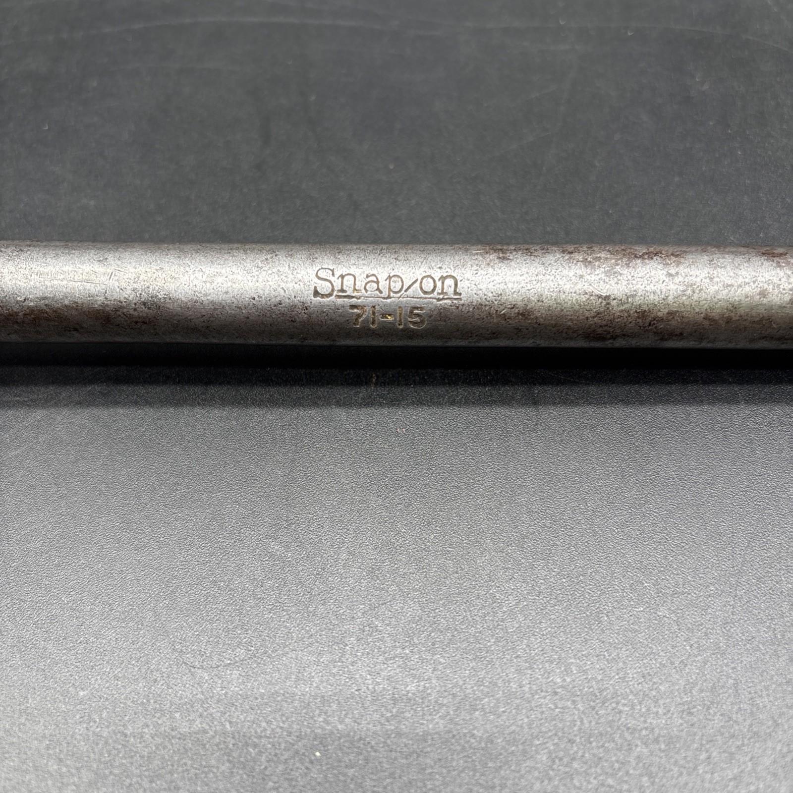 Snap-on 71-15 1/2” Drive 15” Long Handle Vintage Ratchet Wrench USA “G” Stamp
