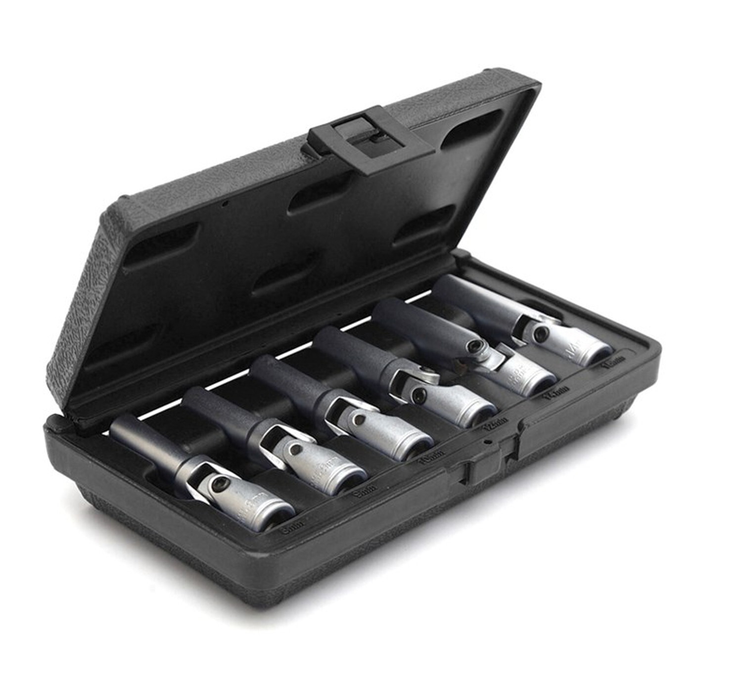 Autojack 6 Piece Glow Plug Universal Socket Set 3/8″ Drive Metric Hub Removal