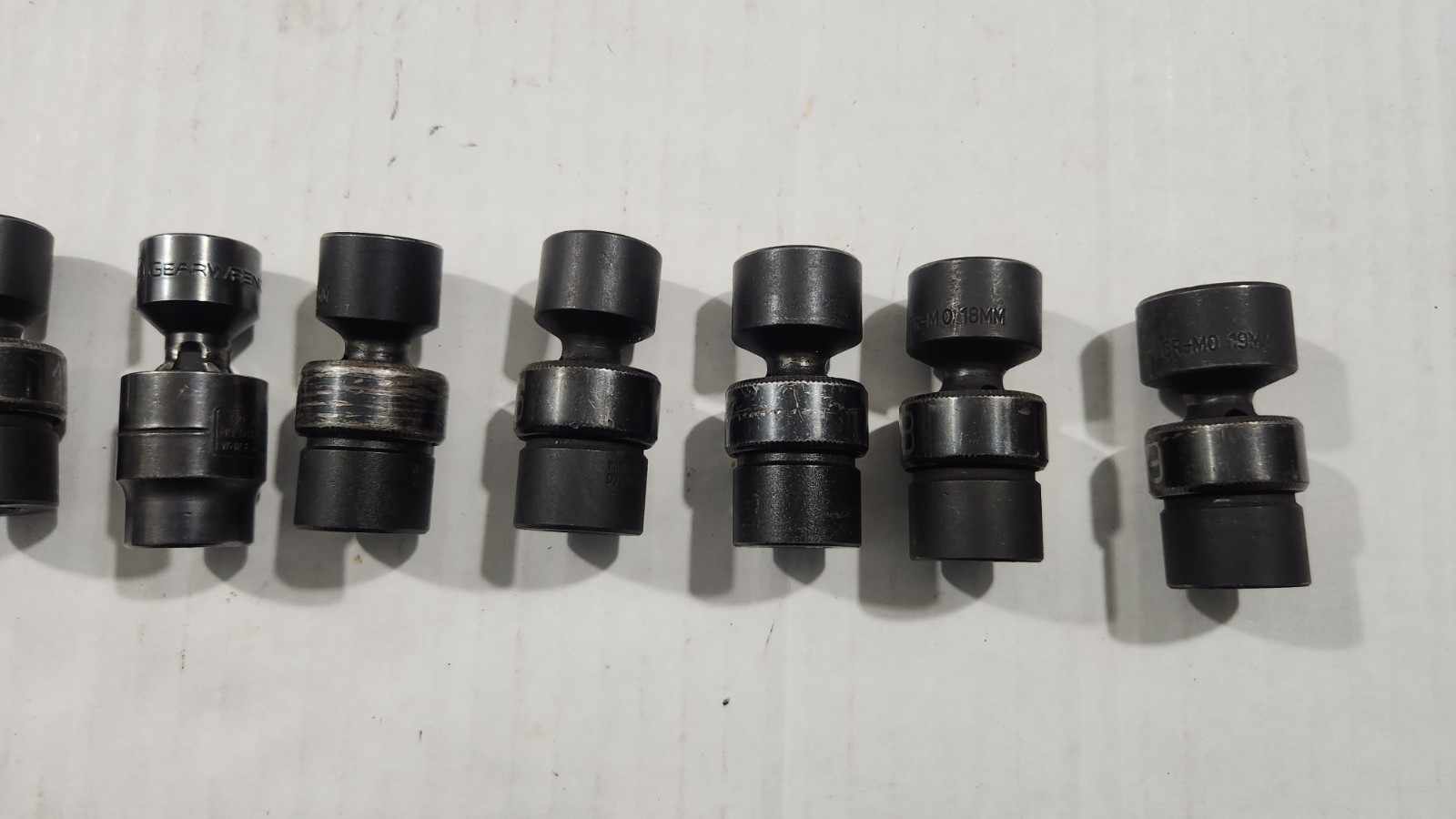 Matco 10-19MM ADV 10 Pc. 3/8″ Metric 6 Point Swivel Universal IMPACT Socket Set