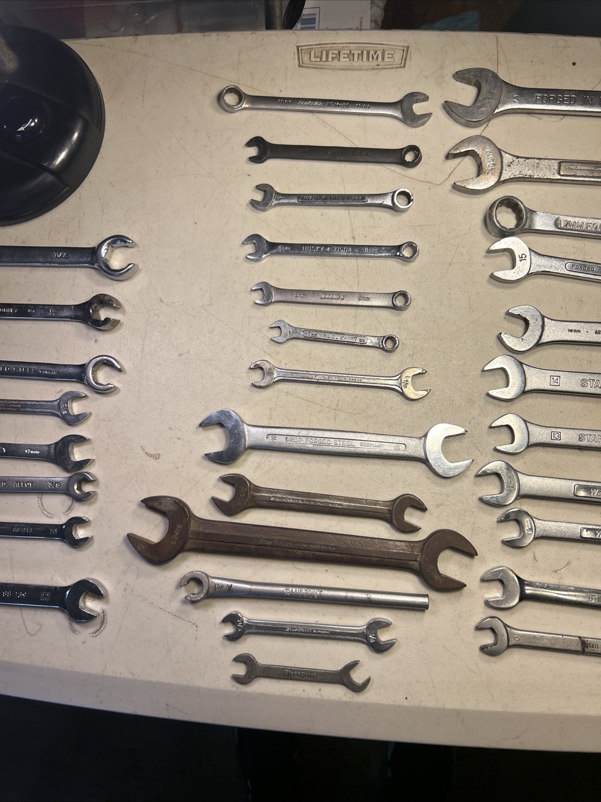 Assorted Lot Of 32 Wrenches METRIC & SAE Combination , Double Open , Flare Nut