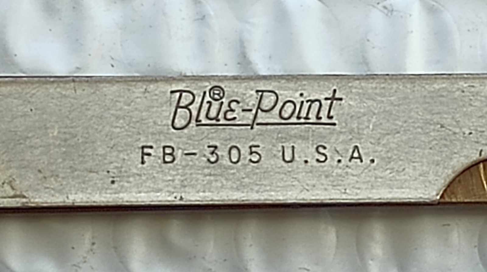 BLUE POINT FB305, BRASS FEELER GAUGE SET *USA MADE*