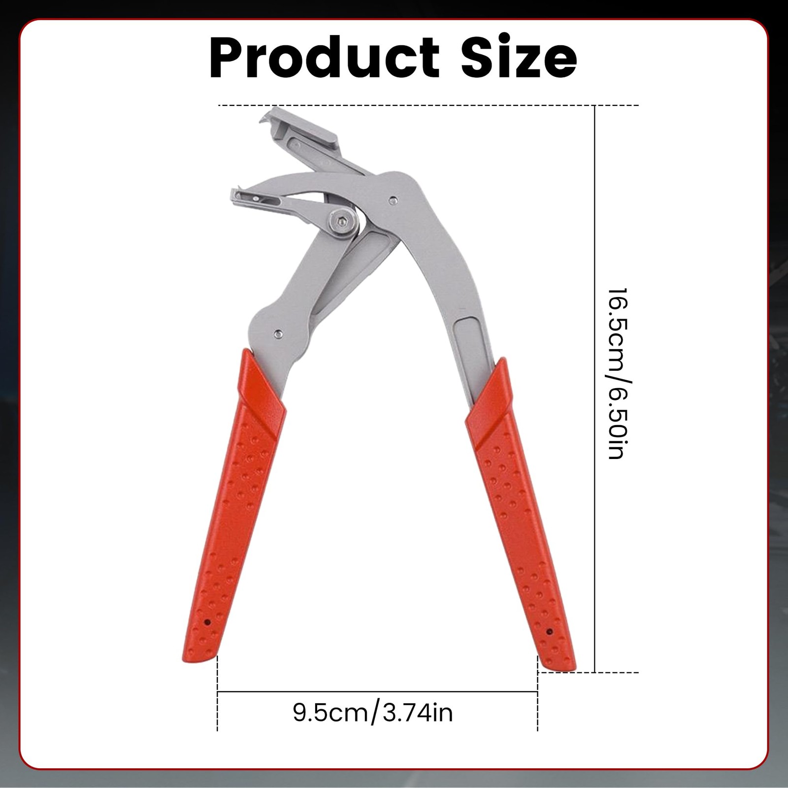 HeavyDuty Clip Pliers RustResistant Alloy Steel for Automotive Plastic Fastene